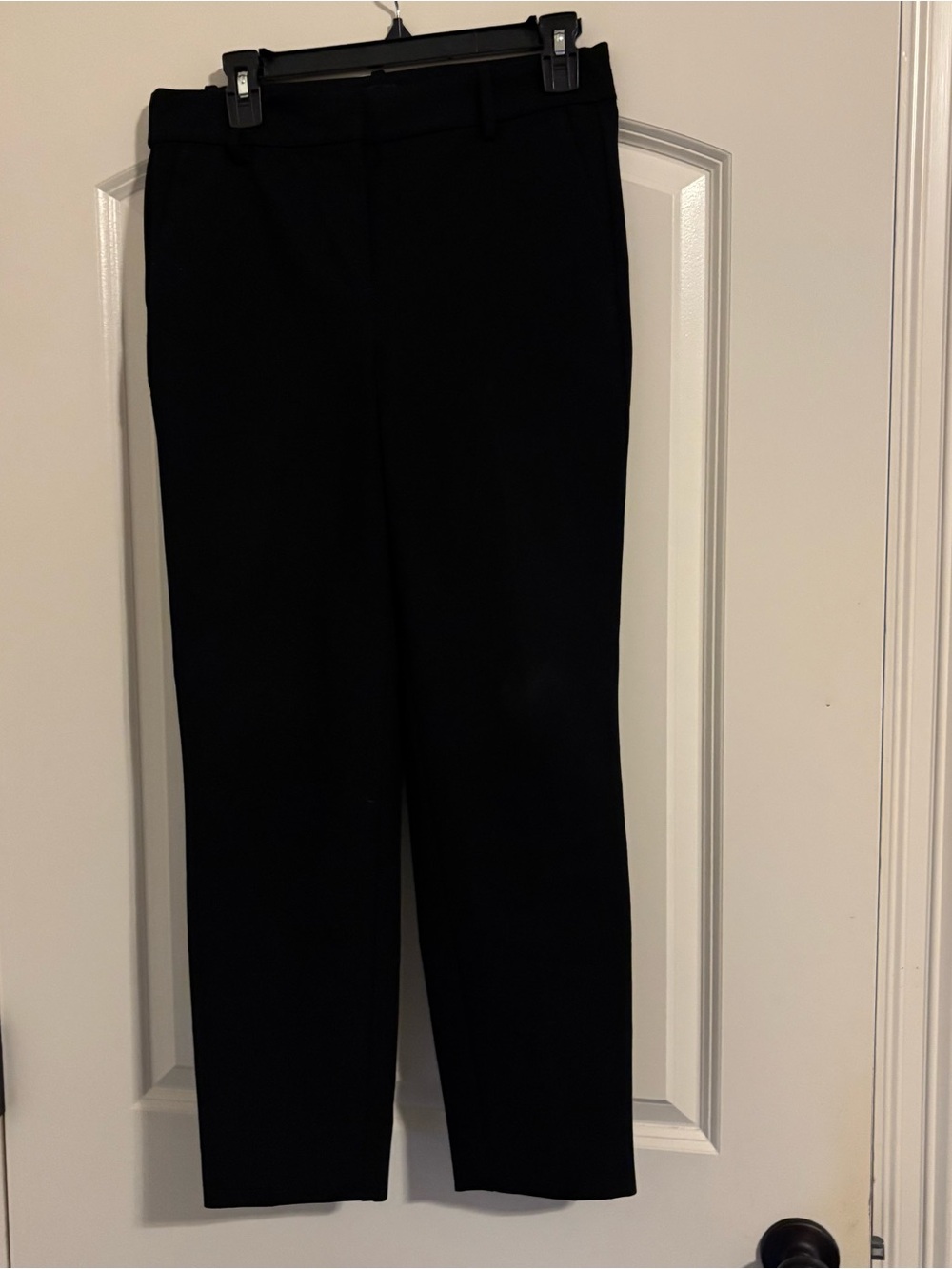 J. Crew Factory Black womens Ruby Crop Pants - Straight Leg